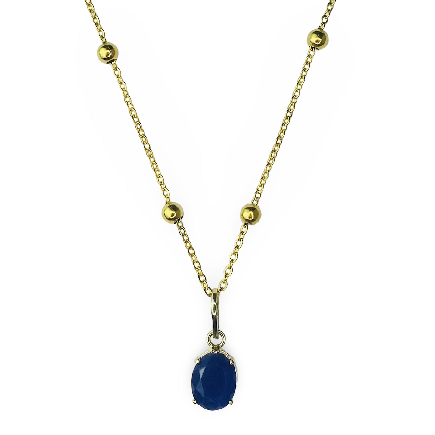 Dina Necklace Sodalite Stone