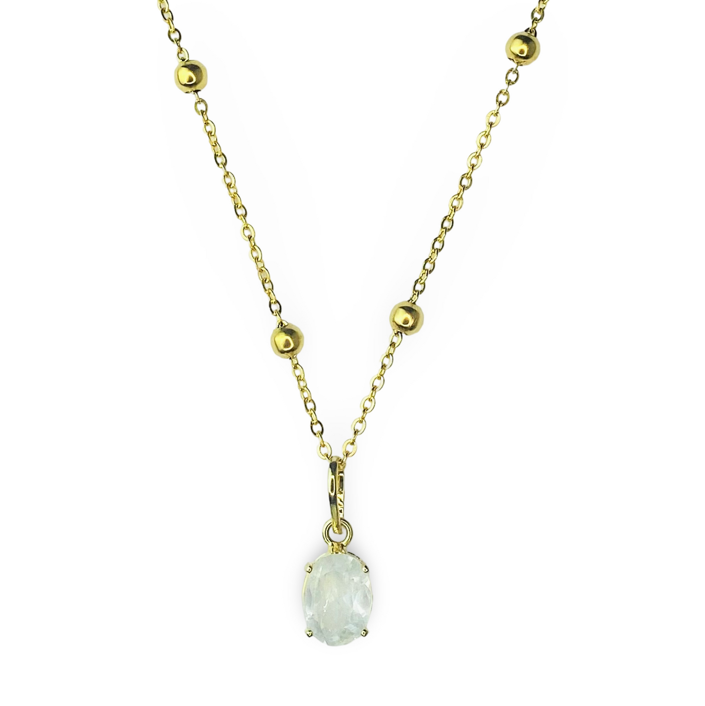 Dina Necklace Crystal Quartz Stone