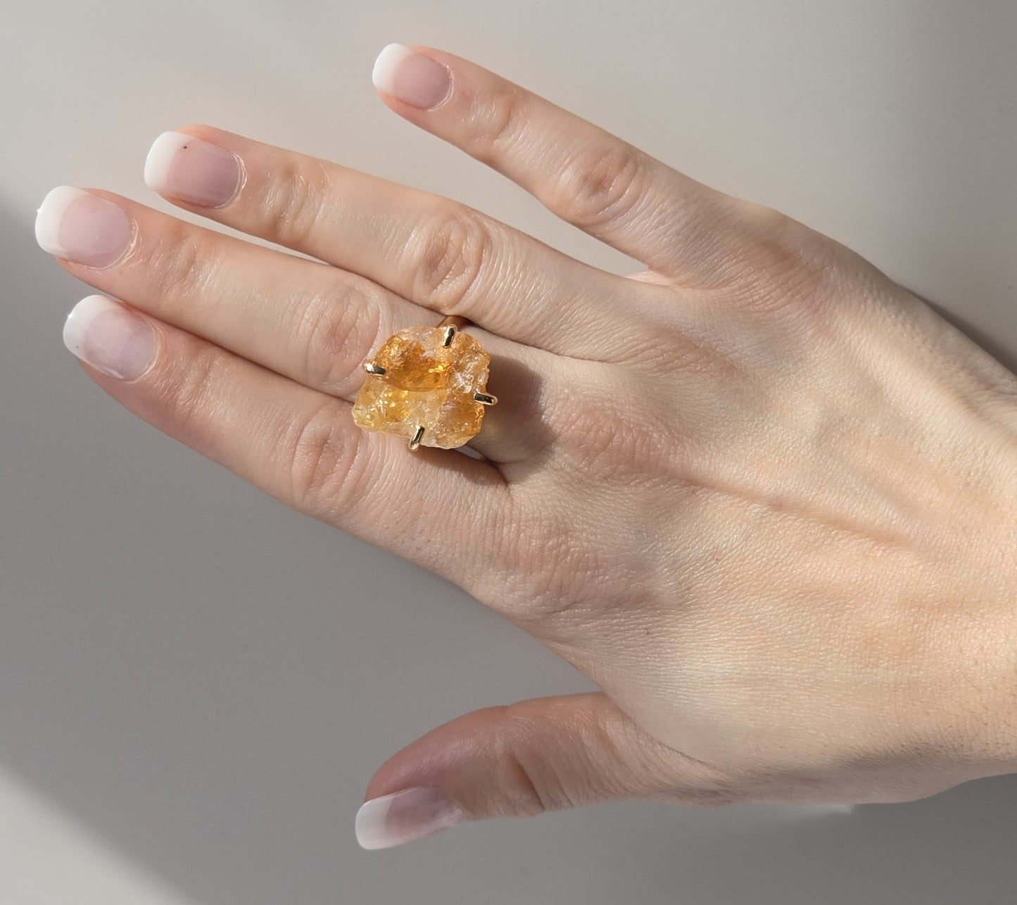 Citrine Rings (Adjustable)