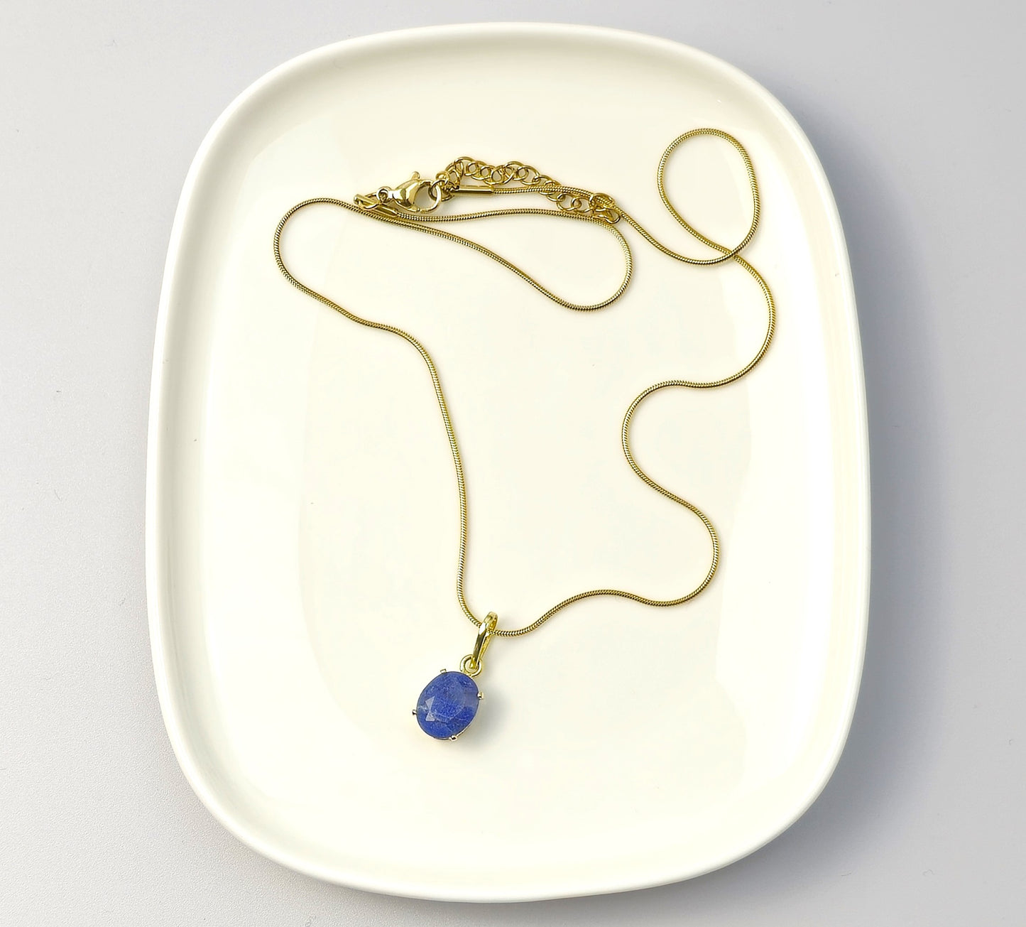 Dina Necklace Sodalite Stone