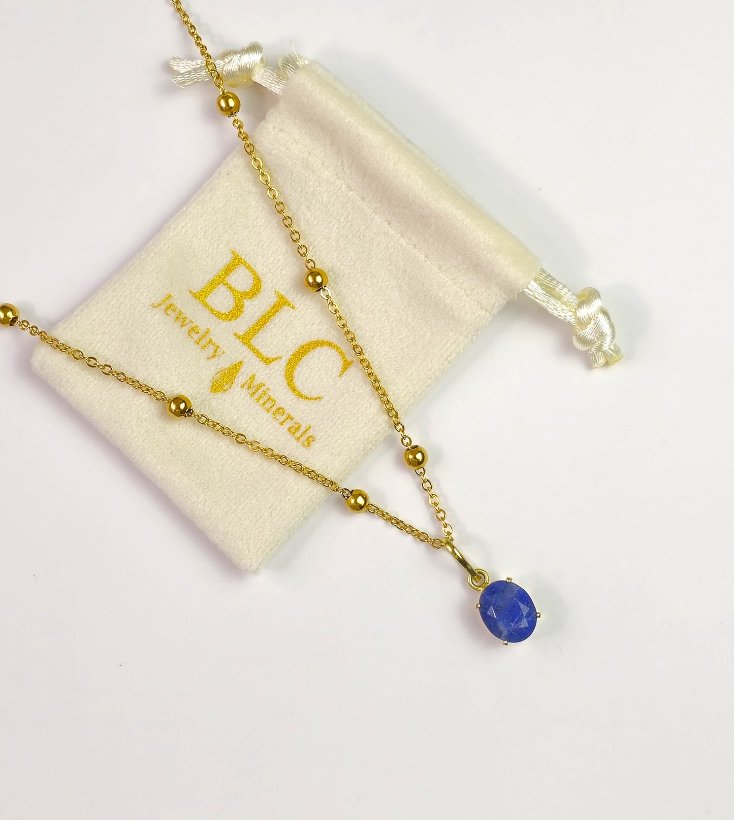 Dina Necklace Sodalite Stone