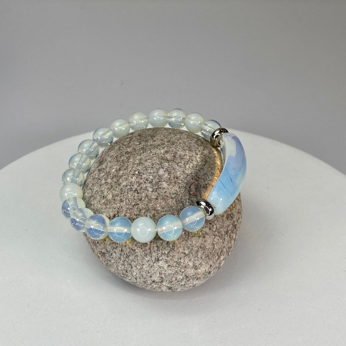 Beads Bracelets (Opalite) (8 mm)