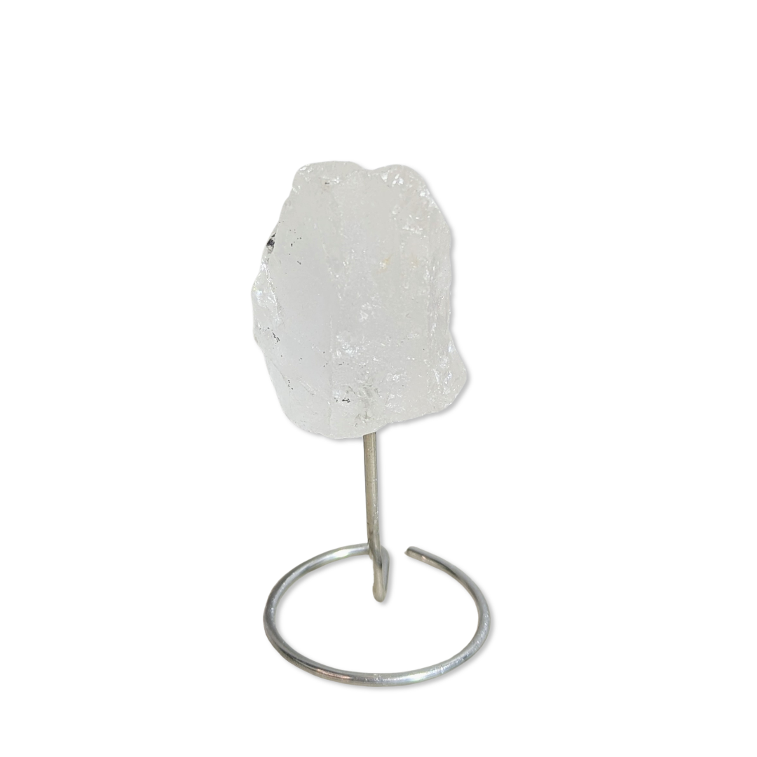 Mini Natural Crystal Quartz on Wire base