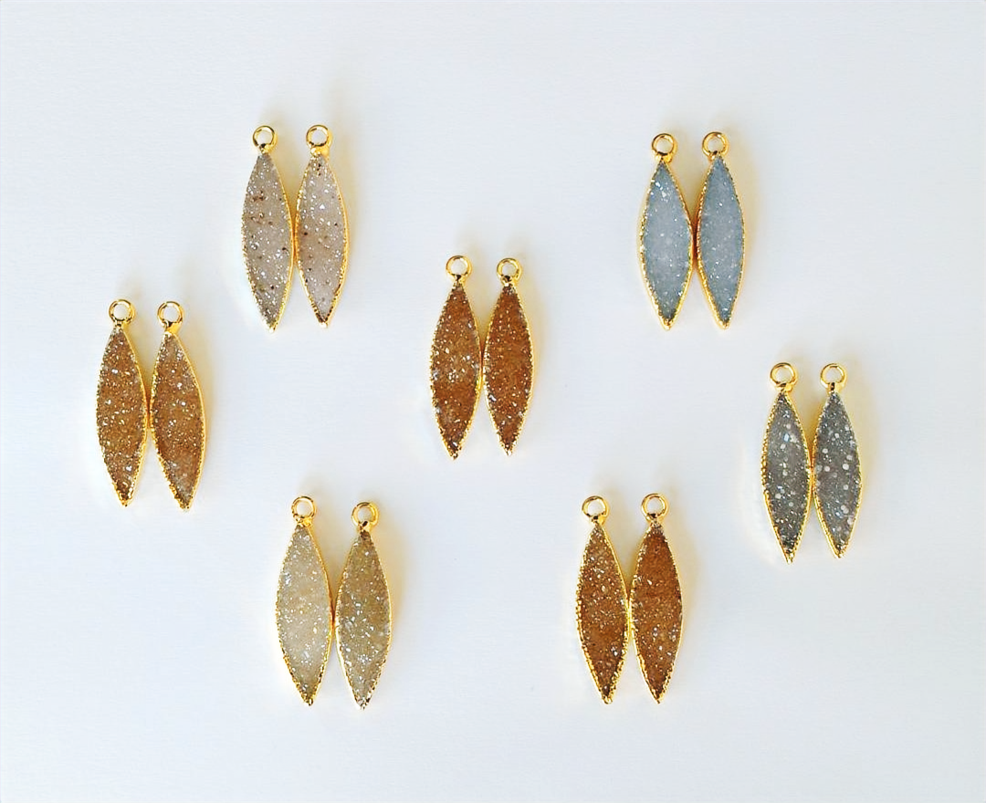 Marquis Druzy pairs (30 mm)