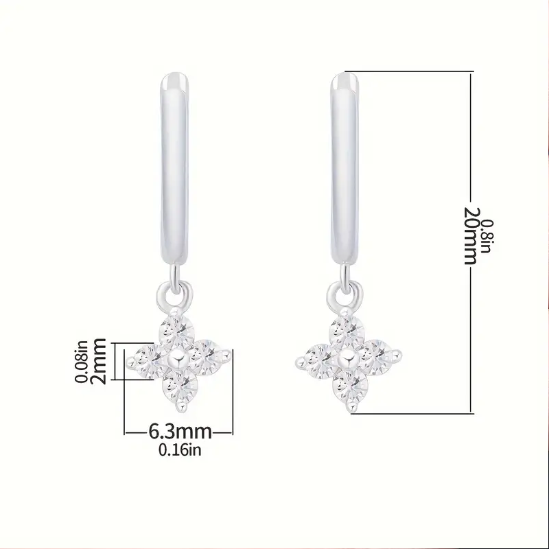 Hoop Earrings 925 Sterling Silver Hypoallergenic Jewelry