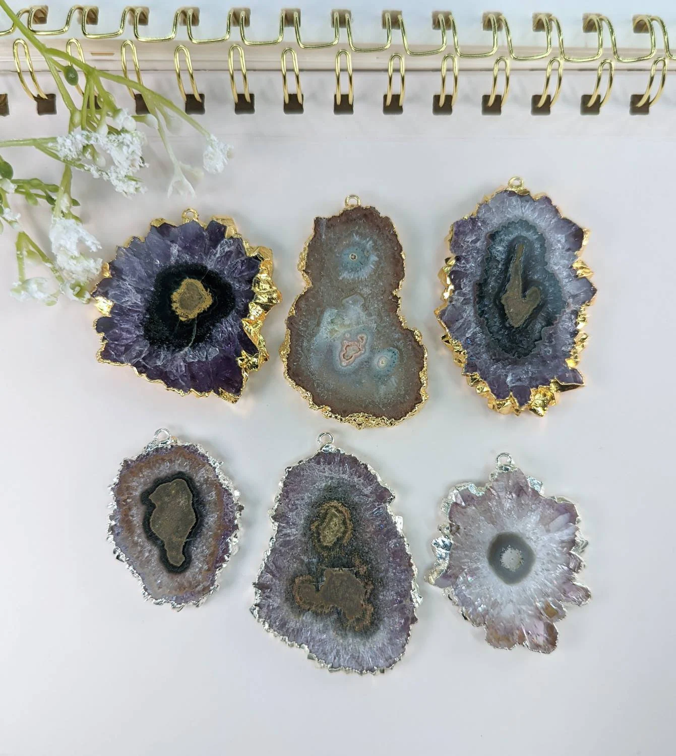 Stalactite Pendants (26-40 mm)