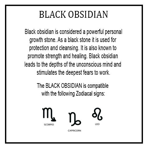 Beads Bracelets (Black Obsidian ) (8 mm)