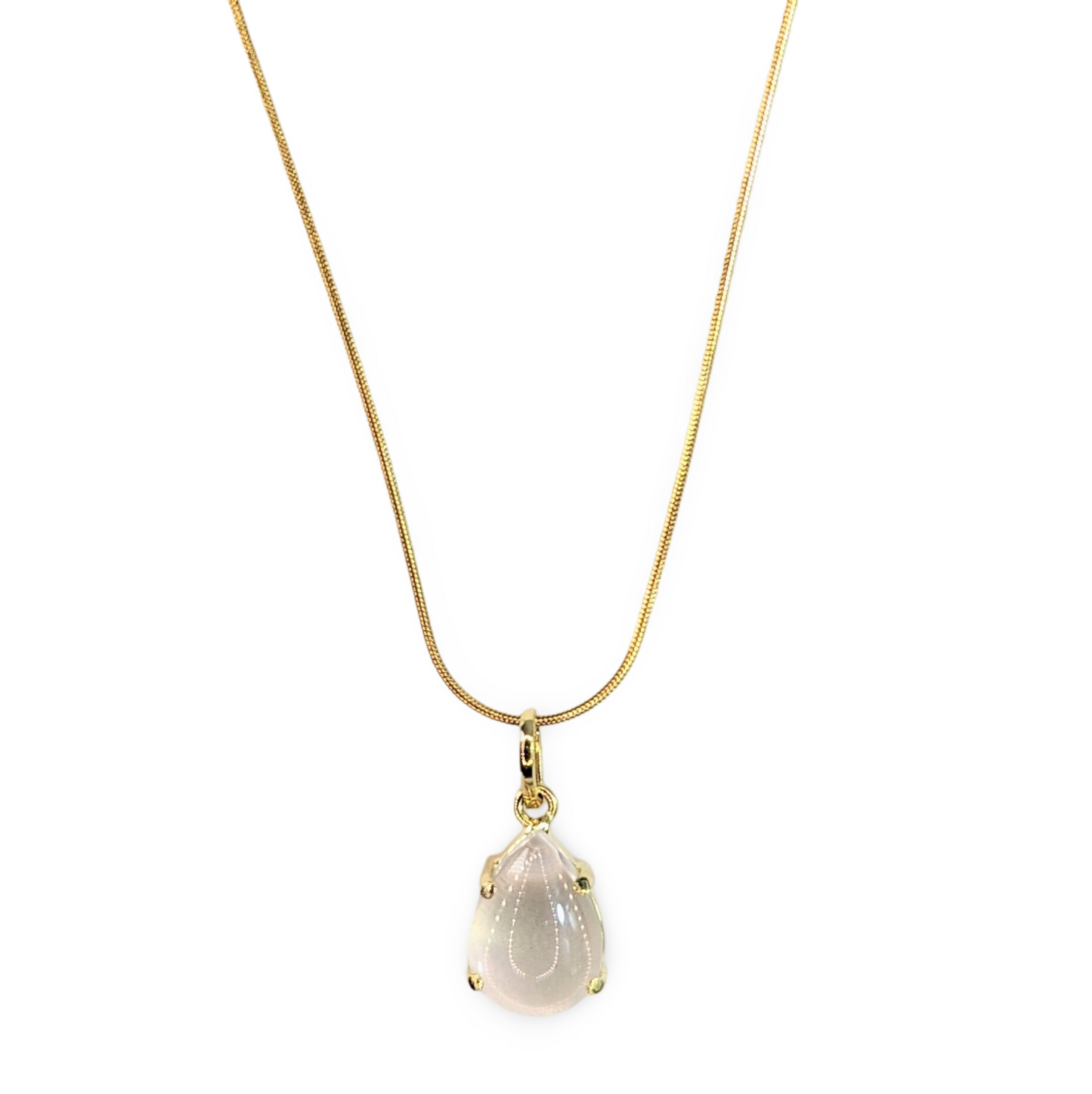 Dom Necklace Crystal Quartz Stone