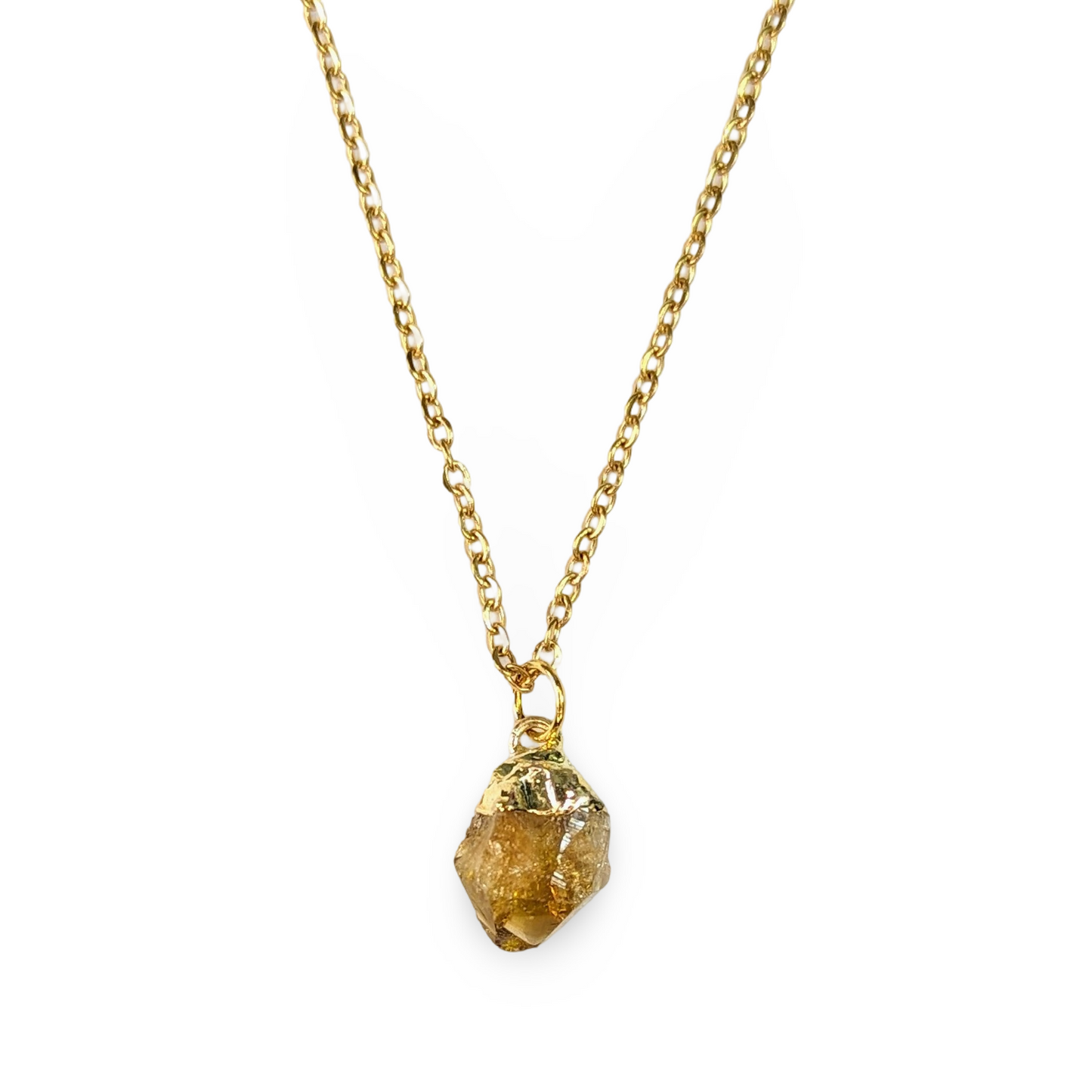 Necklace Citrine Point