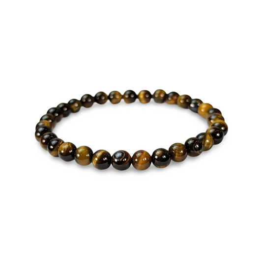 Beads Bracelets (Tiger Eyes) (6 mm)