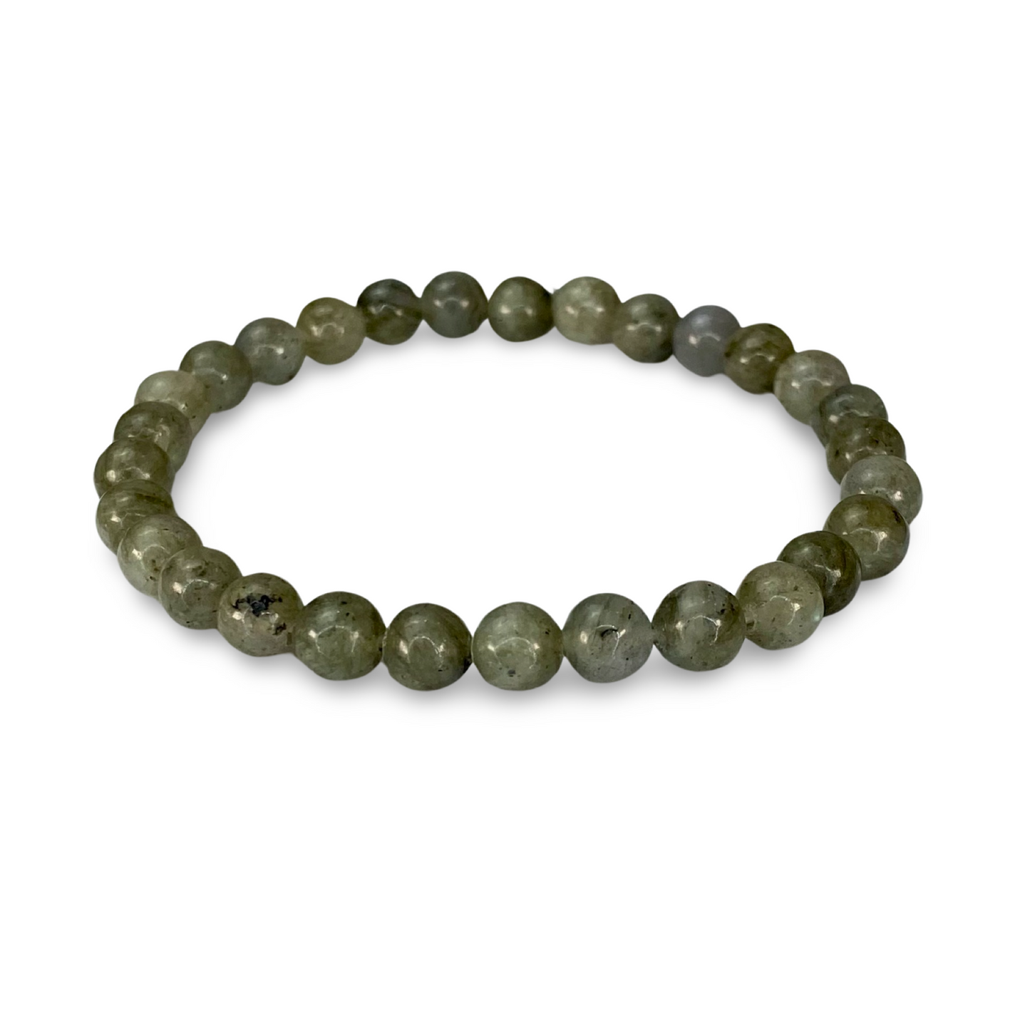 Beads Bracelets (Labradorite) (6 mm)
