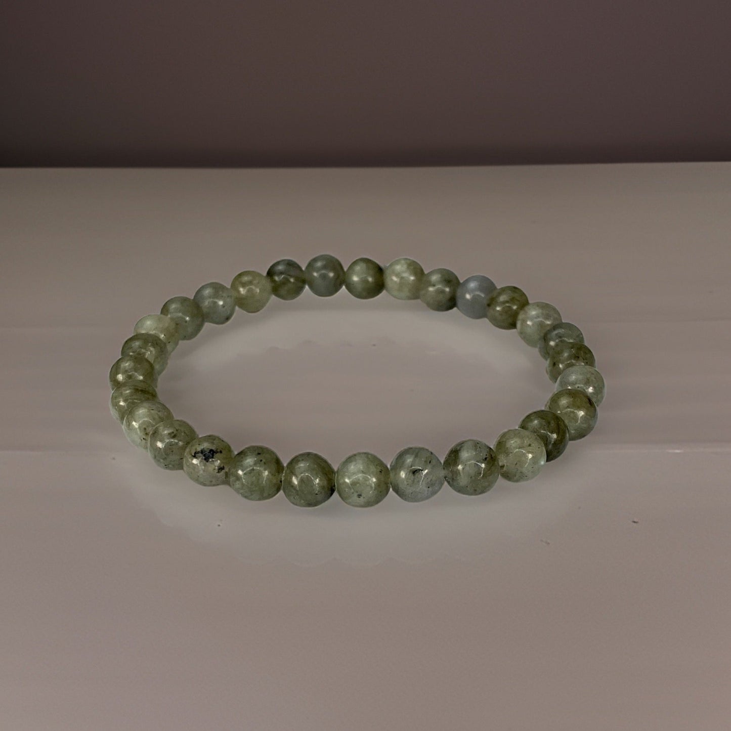 Beads Bracelets (Labradorite) (6 mm)