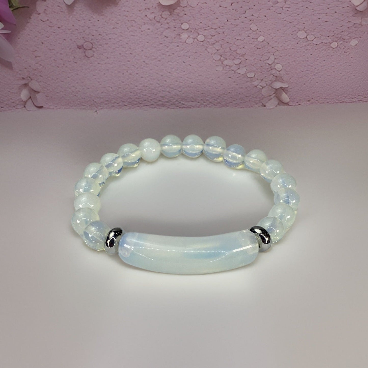 Beads Bracelets (Opalite) (8 mm)