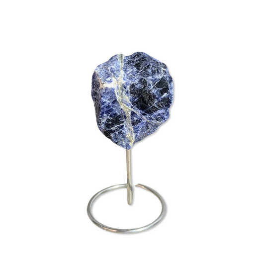 Mini Natural Sodalite on Wire base