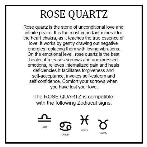 Rose Quartz Rings (Adjustable)