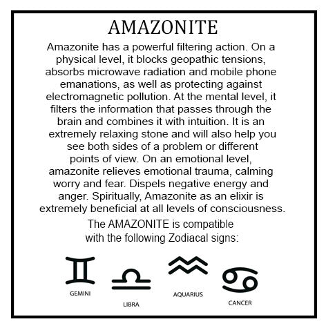 Dina Necklace Amazonite Stone
