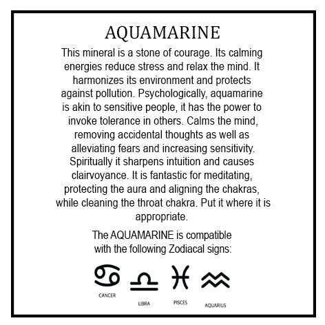 Aquamarine Bead Elegance: The Serenity Choker