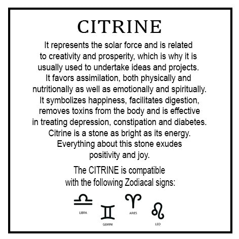 Necklace Citrine Point