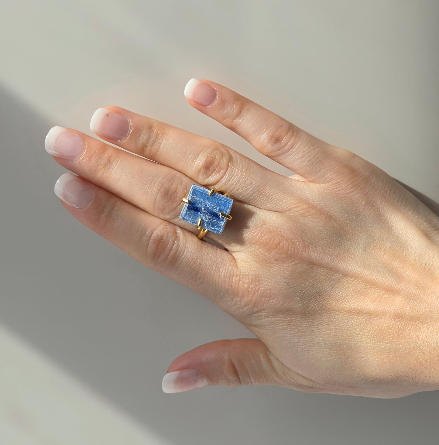 Blue Kyanite Rings (Adjustable)